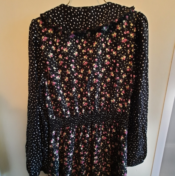 Zara Mini Dress With Contrast Print - Picture 12 of 14